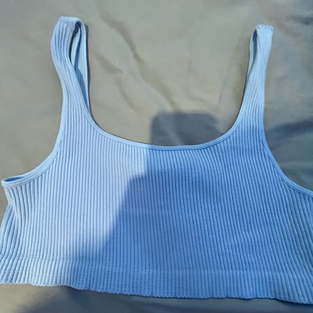 Aero Ribbed Crop Tank - Picture 2 of 2